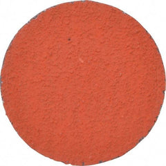 3M - 2" Disc Diam, 60 Grit, Ceramic Quick Change Disc - Type R Attaching System, Coated, Orange, Medium Grade, 25,000 RPM, 777F Series - Industrial Tool & Supply