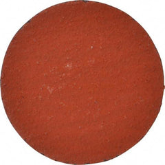 3M - 2" Disc Diam, 80 Grit, Ceramic Quick Change Disc - Type R Attaching System, Coated, Orange, Medium Grade, 25,000 RPM, 777F Series - Industrial Tool & Supply