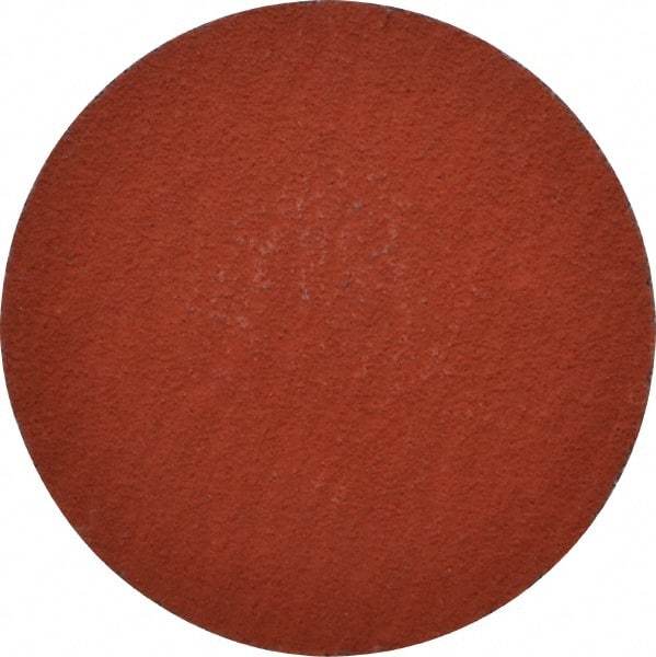 3M - 2" Disc Diam, 120 Grit, Ceramic Quick Change Disc - Type R Attaching System, Coated, Orange, Fine Grade, 25,000 RPM, 777F Series - Industrial Tool & Supply