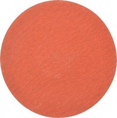 3M - 3" Disc Diam, 120 Grit, Ceramic Quick Change Disc - Type R Attaching System, Coated, Orange, Fine Grade, 20,000 RPM, 777F Series - Industrial Tool & Supply