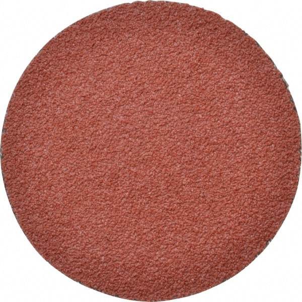 3M - 3" Disc Diam, 50 Grit, Ceramic Quick Change Disc - Type R Attaching System, Coated, Brown, Coarse Grade, 20,000 RPM, 963G Series - Industrial Tool & Supply