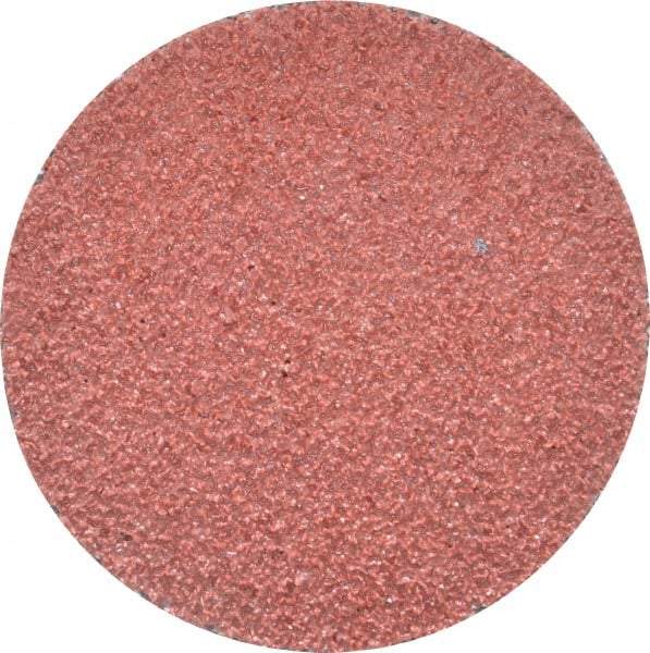 3M - 2" Disc Diam, 50 Grit, Ceramic Quick Change Disc - Type R Attaching System, Coated, Brown, Coarse Grade, 25,000 RPM, 963G Series - Industrial Tool & Supply