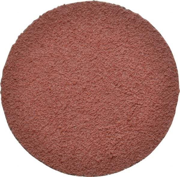 3M - 2" Disc Diam, 80 Grit, Ceramic Quick Change Disc - Type R Attaching System, Coated, Brown, Medium Grade, 25,000 RPM, 963G Series - Industrial Tool & Supply