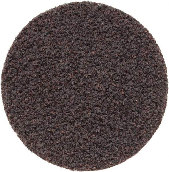 3M - 2" Disc Diam, 36 Grit, Aluminum Oxide Quick Change Disc - Type R Attaching System, Coated, Brown, Very Coarse Grade, 25,000 RPM, 361F Series - Industrial Tool & Supply