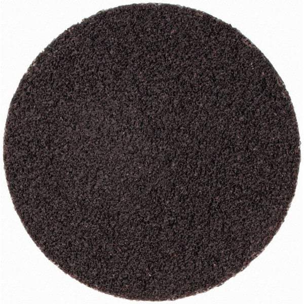 3M - 2" Disc Diam, 80 Grit, Aluminum Oxide Quick Change Disc - Type R Attaching System, Coated, Brown, Medium Grade, 25,000 RPM, 361F Series - Industrial Tool & Supply