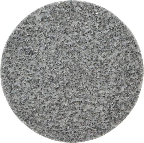 3M - 2" Disc Diam, Aluminum Oxide Quick Change Disc - Type R Attaching System, Nonwoven, Gray, Medium Grade, 22,100 RPM - Industrial Tool & Supply