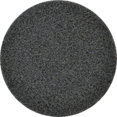 3M - 3" Disc Diam, Silicon Carbide Quick Change Disc - Type R Attaching System, Nonwoven, Gray, Fine Grade, 15,100 RPM - Industrial Tool & Supply