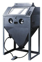 Econoline - 39" Wide x 63" High x 25" Deep Sandblasting Cabinet - Working Dimensions 36" Wide x 23" High x 24" Deep - Industrial Tool & Supply