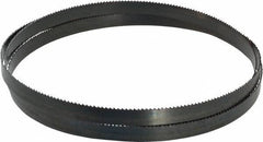 Starrett - 10 TPI, 5' 8" Long x 1/2" Wide x 0.025" Thick, Welded Band Saw Blade - Carbon Steel, Toothed Edge, Raker Tooth Set, Flexible Back, Contour Cutting - Industrial Tool & Supply