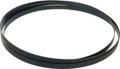 Starrett - 14 TPI, 7' 9" Long x 1/2" Wide x 0.025" Thick, Welded Band Saw Blade - Carbon Steel, Toothed Edge, Raker Tooth Set, Flexible Back, Contour Cutting - Industrial Tool & Supply