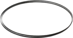 Starrett - 10 TPI, 7' 9-1/2" Long x 3/16" Wide x 0.025" Thick, Welded Band Saw Blade - Carbon Steel, Toothed Edge, Raker Tooth Set, Flexible Back, Contour Cutting - Industrial Tool & Supply