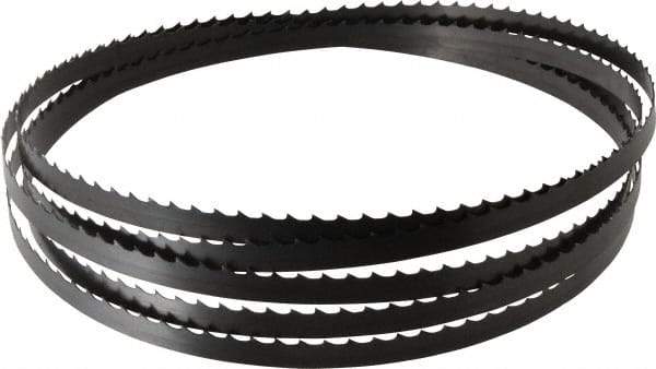 Starrett - 3 TPI, 12' 6" Long x 1/2" Wide x 0.025" Thick, Welded Band Saw Blade - Carbon Steel, Toothed Edge, Raker Tooth Set, Flexible Back, Contour Cutting - Industrial Tool & Supply