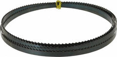 Starrett - 4 TPI, 12' 6" Long x 1/2" Wide x 0.025" Thick, Welded Band Saw Blade - Carbon Steel, Toothed Edge, Raker Tooth Set, Flexible Back, Contour Cutting - Industrial Tool & Supply