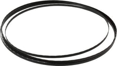 Starrett - 18/W TPI, 12' 6" Long x 1/4" Wide x 0.025" Thick, Welded Band Saw Blade - Carbon Steel, Toothed Edge, Wavy Tooth Set, Flexible Back, Contour Cutting - Industrial Tool & Supply