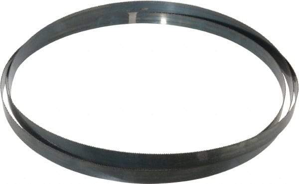 Starrett - 10 TPI, 13' 11" Long x 1" Wide x 0.035" Thick, Welded Band Saw Blade - Carbon Steel, Toothed Edge, Raker Tooth Set, Flexible Back, Contour Cutting - Industrial Tool & Supply