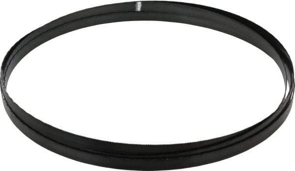 Starrett - 18 TPI, 14' 5" Long x 1/2" Wide x 0.025" Thick, Welded Band Saw Blade - Carbon Steel, Toothed Edge, Wavy Tooth Set, Flexible Back, Contour Cutting - Industrial Tool & Supply