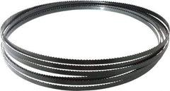 Starrett - 6 TPI, 20' 3" Long x 3/8" Wide x 0.025" Thick, Welded Band Saw Blade - Carbon Steel, Toothed Edge, Raker Tooth Set, Flexible Back, Contour Cutting - Industrial Tool & Supply