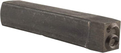 Made in USA - Number 6 Machine Made Individual Steel Stamp - 3/8" Character - Industrial Tool & Supply