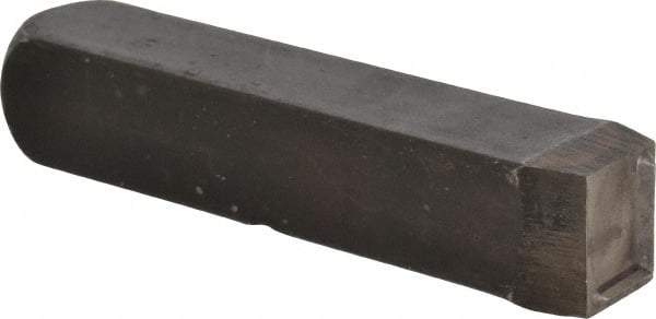 Made in USA - Letter L Machine Made Individual Steel Stamp - 1/2" Character - Industrial Tool & Supply