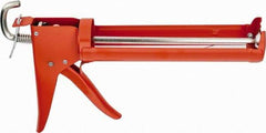 Hyde Tools - 10.3 oz Half Barrel Manual Caulk/Adhesive Applicator - Use with Standard Cartridges - Industrial Tool & Supply