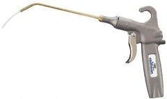 Guardair - Bent Safety Extension Tube Pistol Grip Blow Gun - 1/4 NPT, 6" Tube Length, Aluminum - Industrial Tool & Supply