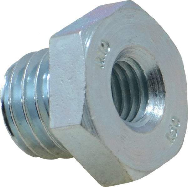 Weiler - 5/8-11 to M10x1.50 Wire Wheel Adapter - Metal Adapter - Industrial Tool & Supply