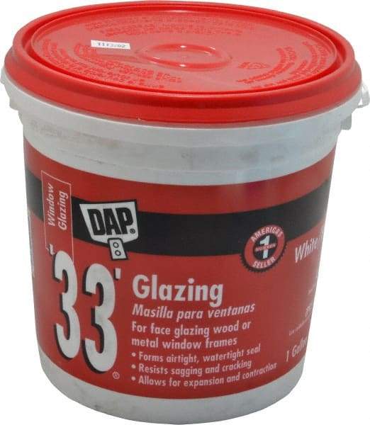DAP - 1 Gal Glazing Compound - White - Industrial Tool & Supply