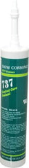 Dow Corning - 10.1 oz Cartridge Black RTV Silicone Joint Sealant - -85 to 350°F Operating Temp, 14 min Tack Free Dry Time, 24 hr Full Cure Time, Series 737 - Industrial Tool & Supply