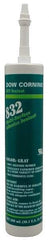 Dow Corning - 10.1 oz Cartridge Black RTV Silicone Joint Sealant - -67 to 300°F Operating Temp, 90 min Tack Free Dry Time, Series 832 - Industrial Tool & Supply