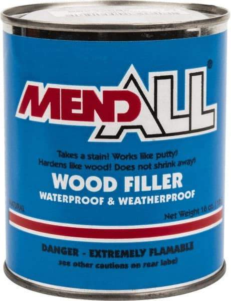 MendAll - 1 Lb Wood Repair - Natural - Industrial Tool & Supply