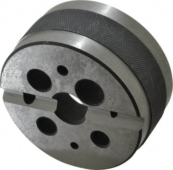 Value Collection - 1 Piece Vise Bench Block - Steel, 1/8 - 5/8 Tapped Hole, 3" Wide, 1-1/2" High - Industrial Tool & Supply