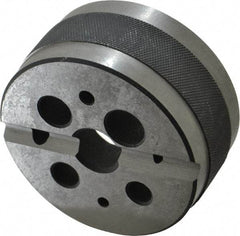 Value Collection - 1 Piece Vise Bench Block - Steel, 1/8 - 5/8 Tapped Hole, 3" Wide, 1-1/2" High - Industrial Tool & Supply