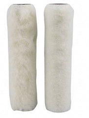 Weiler - 1/2" Nap, 9" Wide Paint General Purpose Roller Cover - Semi-Smooth Texture, Poly Blend/Paper Core - Industrial Tool & Supply