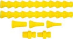 Loc-Line - 1 Piece, 13" Hose Length, 1/16, 1/4 & 1/8" Nozzle Diam, 1/4 & 1/8" Hose ID, Coolant Hose - 1/4" Quick Connect For Snap Together Hose Systems - Industrial Tool & Supply