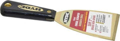 Hyde Tools - Stiff Brass Chisel Scraper - 3" Blade Width, Nylon Handle - Industrial Tool & Supply