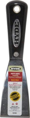 Hyde Tools - 2" Wide Steel Putty Knife - Stiff, Nylon Handle, 7-3/4" OAL - Industrial Tool & Supply