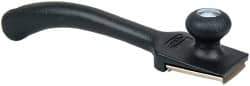 Hyde Tools - Carbon Steel 4-Edge Scraper - 2-5/8" Blade Width, 7-1/2" Long Plastic Handle - Industrial Tool & Supply