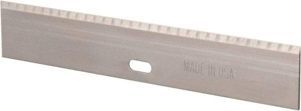 Hyde Tools - Carbon Steel 1-Edge Scraper Replacement Blade - 5-7/8" Blade Length x 3-1/4" Blade Width, For 33100 - Industrial Tool & Supply