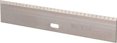 Hyde Tools - Carbon Steel 1-Edge Scraper Replacement Blade - 5-7/8" Blade Length x 3-1/4" Blade Width, For 33100 - Industrial Tool & Supply