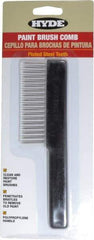 Hyde Tools - 3.8" Wide Brush Comb - Polypropylene & Stainless Steel - Industrial Tool & Supply