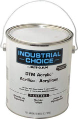 Rust-Oleum - 1 Gal Safety Yellow High Gloss Finish Acrylic Enamel Paint - Interior/Exterior, Direct to Metal, <250 gL VOC Compliance - Industrial Tool & Supply