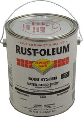 Rust-Oleum - 1 Gal High Gloss Clear Water-Based Epoxy - 200 to 350 Sq Ft/Gal Coverage, <250 g/L VOC Content - Industrial Tool & Supply
