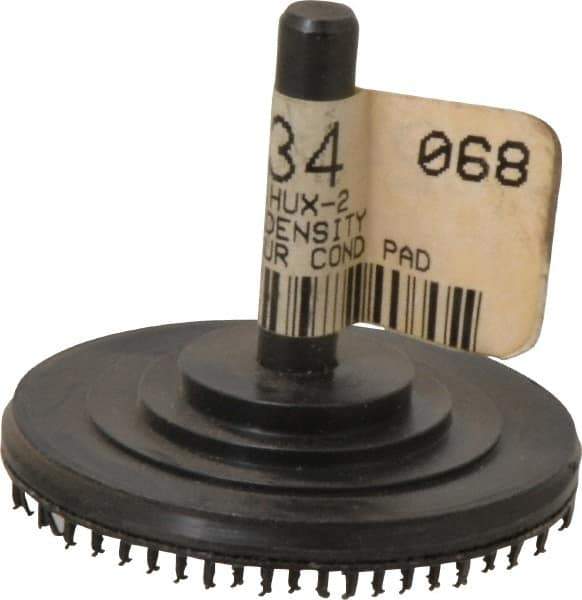 AutoQuip - 2" Diam Hook & Loop Disc Backing Pad - 1/4" Shank Diam, Firm Density, 22,000 RPM - Industrial Tool & Supply