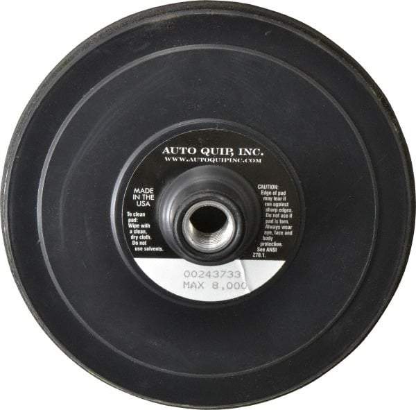 AutoQuip - 6" Diam Adhesive/PSA Disc Backing Pad - Firm Density, 8,000 RPM - Industrial Tool & Supply