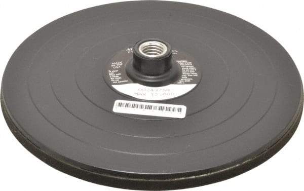 AutoQuip - 8" Diam Adhesive/PSA Disc Backing Pad - Firm Density, 4,800 RPM - Industrial Tool & Supply