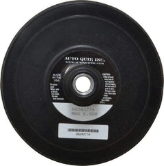 AutoQuip - 6" Diam Hook & Loop Disc Backing Pad - Firm Density, 8,000 RPM - Industrial Tool & Supply