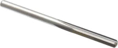 M.A. Ford - #13 Solid Carbide 4 Flute Chucking Reamer - Straight Flute, 0.182" Straight Shank, 7/8" Flute Length, 2-3/4" OAL - Industrial Tool & Supply