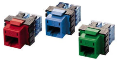 Hubbell - 8 Position, Cat5e Modular Jack - CSA Certified, RoHS Compliant, UL Listed - Industrial Tool & Supply