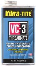 Vibra-Tite - 8.5 oz Can, Red, Low Strength Threadlocker - Series VC-3, 24 hr Full Cure Time, Hand Tool, Heat Removal - Industrial Tool & Supply