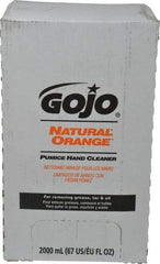 GOJO - 2 L Bag-in-Box Refill Liquid Hand Cleaner - General Duty, White, Orange Scent - Industrial Tool & Supply